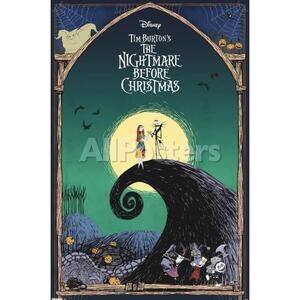 Tim Burton’s Nightmare Before Christmas Window to Love 22.375x34 Poster